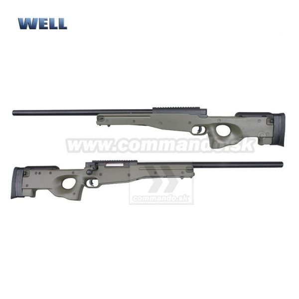 Airsoft Warrior I Sniper Well L96 MB01C Olive 6mm