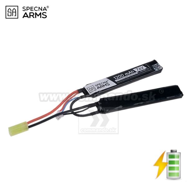 Specna Arms batéria Li-PO 7,4V 1200mAh 15/30C