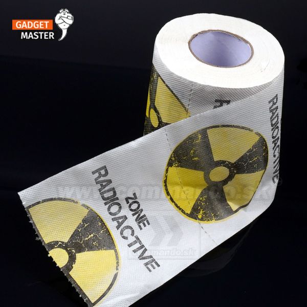 Toaletný papier ZONE RADIOACTIVE Gadget Master