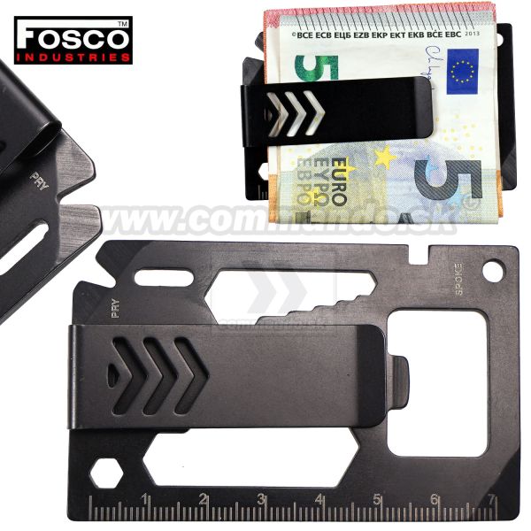 Money Clip Toolcard Náradie Fosco Industries