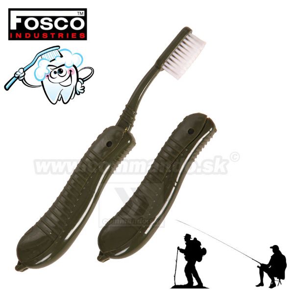 Skladacia turistická zubná kefka Fosco Toooth Brush