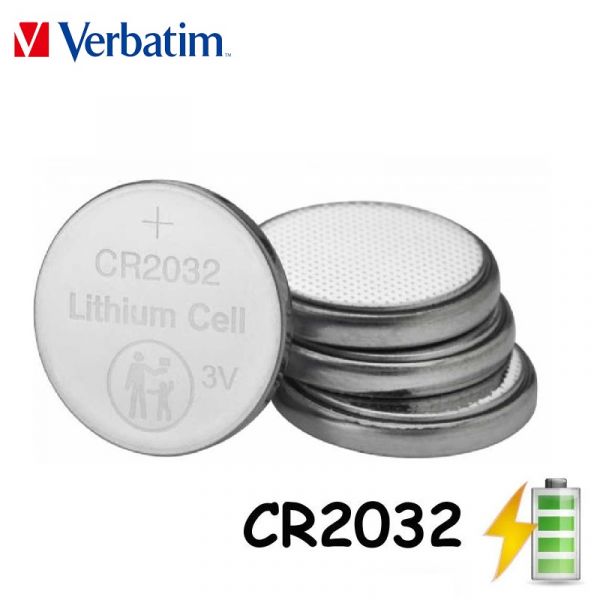 CR2032 3V Lithium Battery Verbatim