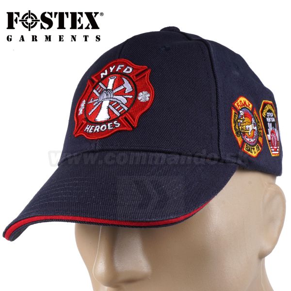 NYFD štýl šiltovka Baseball Cap Fostex Garment