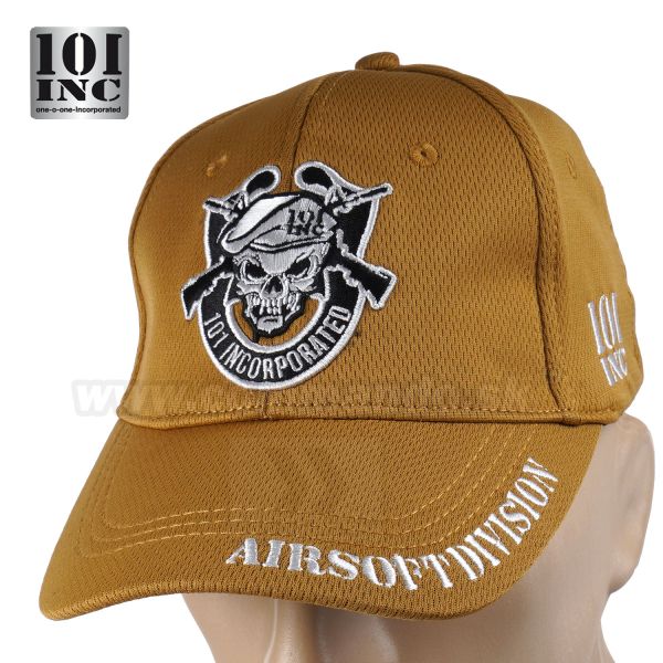 AIRSOFT DIVISION Coyote šiltovka Baseball Cap 101 INC