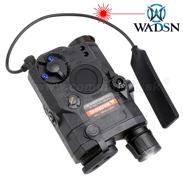 Zameriavač WDX001-BK Aiming Device Red Laser + Flashlight WADSN