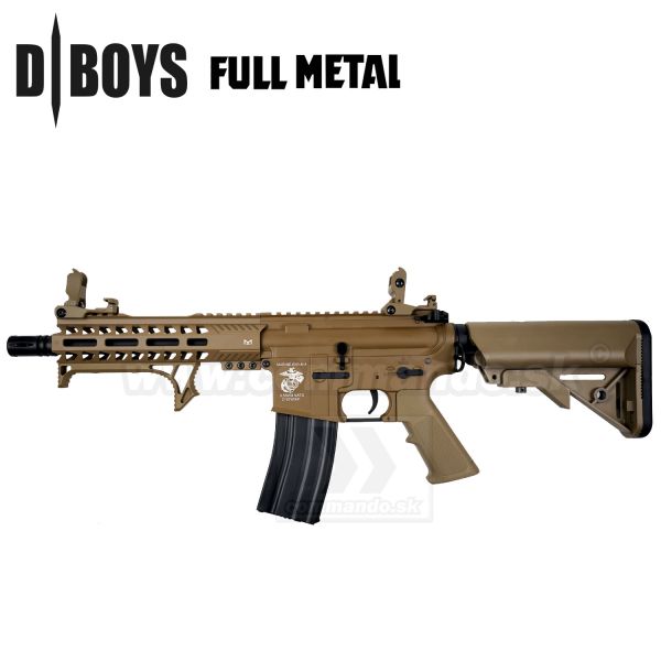 Airsoft Dboys M4 8" DE Full Metal AEG 6mm