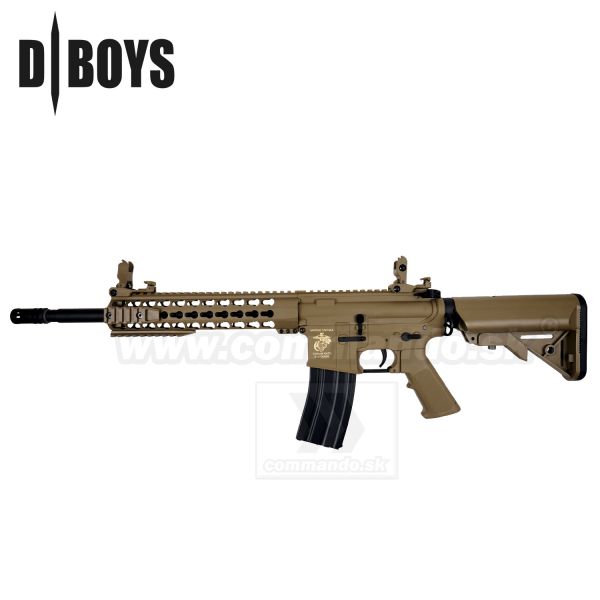 Airsoft Dboys M4 KEY-MOD 10" DE AEG 6mm