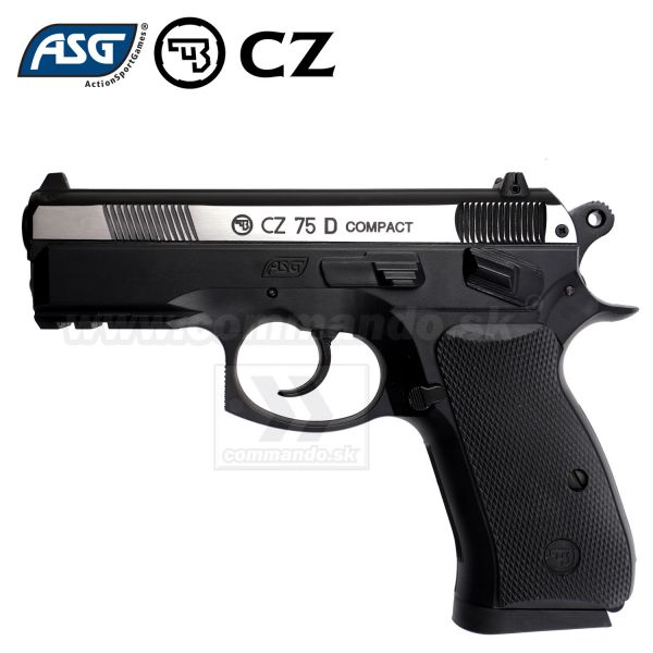 Airgun Pistol Vzduchovka CZ 75 Compact Dual Tone GNB CO2 4,5mm