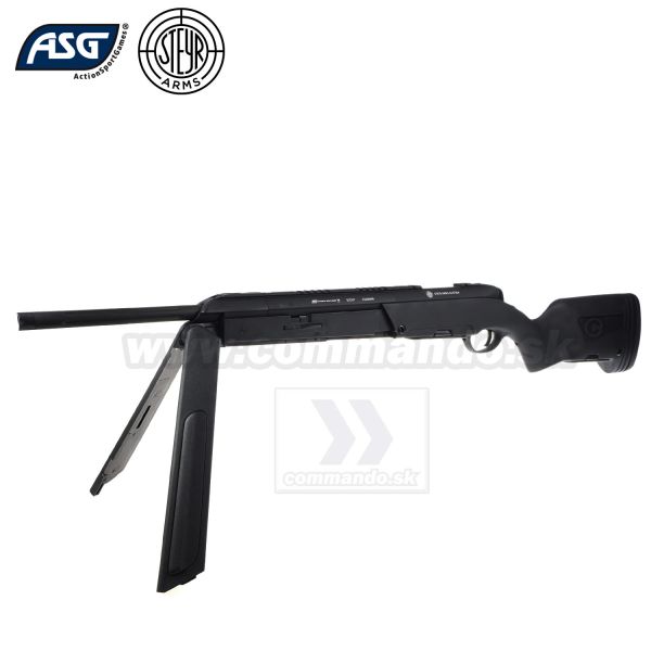 Airsoft Sniper STEYR SCOUT manual Black ASG 6mm