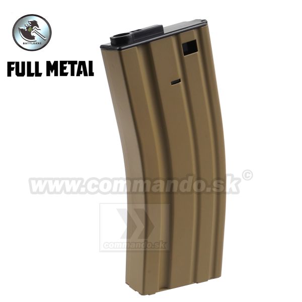 Airsoft zásobník LowCap 70RD MAGAZINE M4/M16/HK416 DARK EARTH