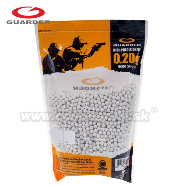 Guarder White 0,20g 5000ks 1kg Airsoft BB