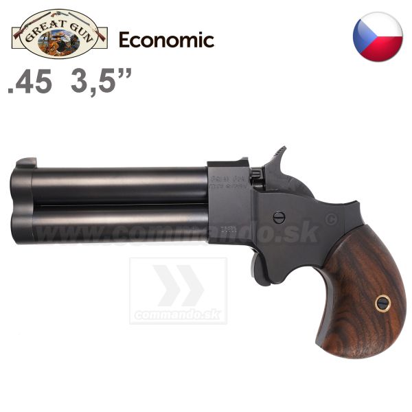 Perkusná pištoľ Derringer Economic .45 3,5" Great Gun