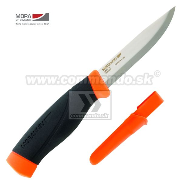 Morakniv® Companion Heavy Duty Orange Carbon Knife