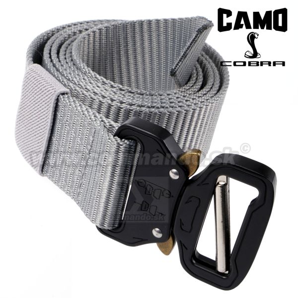 Tactical QR CTB Belt Cobra Opasok Grey Camo