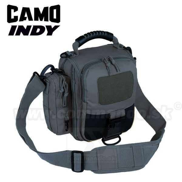 Taška cez rameno INDY Camo sivá Grey 5,5L