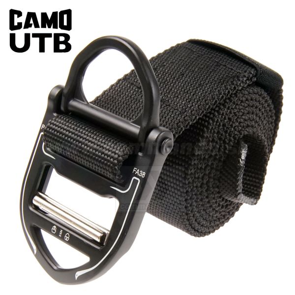 Tactical QR UTB Belt Opasok Black Camo