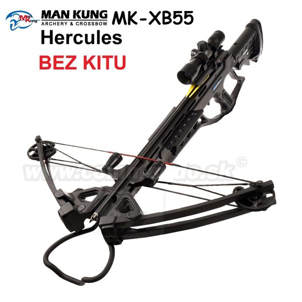 Kuša kladková Man Kung MK-XB55 HERCULES 185Lbs s optikou 4x32 BEZ KITU