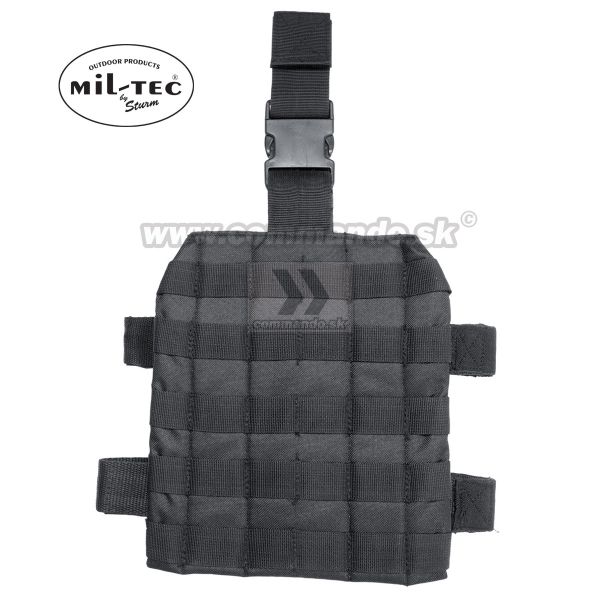 Stehenný adaptér MOLLE - black