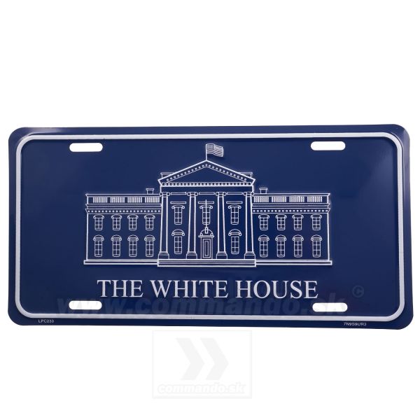 Ceduľa The White House License plate