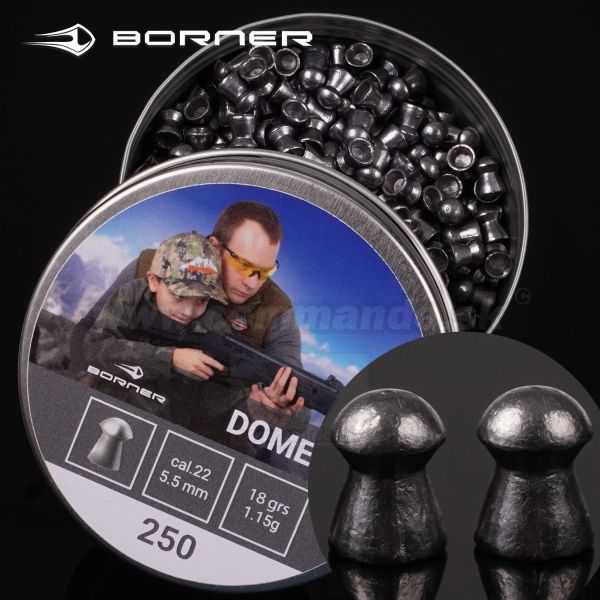 Diabolo DOMED 5,5mm 250ks 1,15g Borner