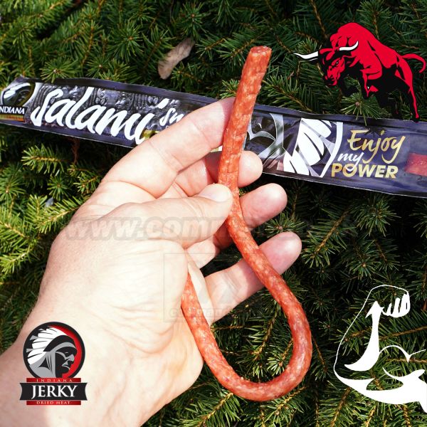 Indiana Jerky SALAMI Snack Original mäsko 18g