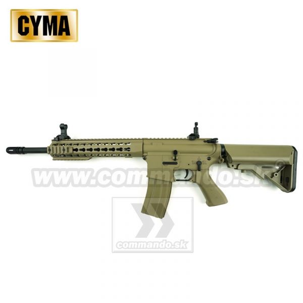 Airsoft CYMA CM.515 TAN M4 Metal Gear Box AEG 6mm