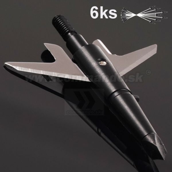 Lovecké hroty špeciál 6ks Special Blade Broad Head JX-238