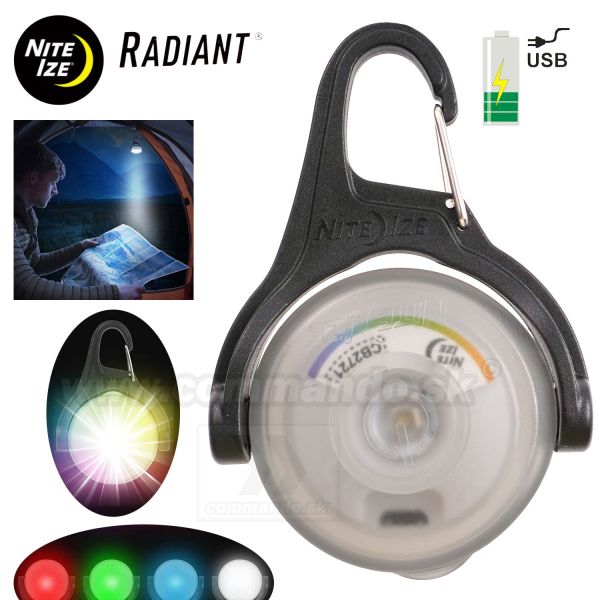 Nite Ize RADIANT Svetelný lampášik Rechargeable Micro Lantern MLTLR-07S-R6