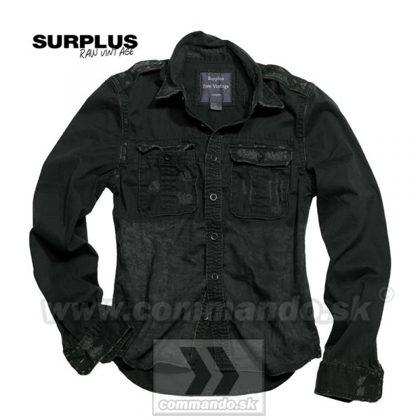 Surplus košeľa Raw Vintage Black