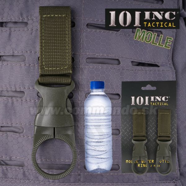 MOLLE Water Bottle Ring 2ks Olive JFO07