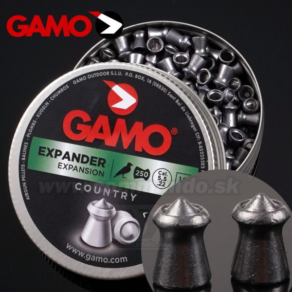 Gamo Expander 5,5mm Expansion 250ks 1,0g Country