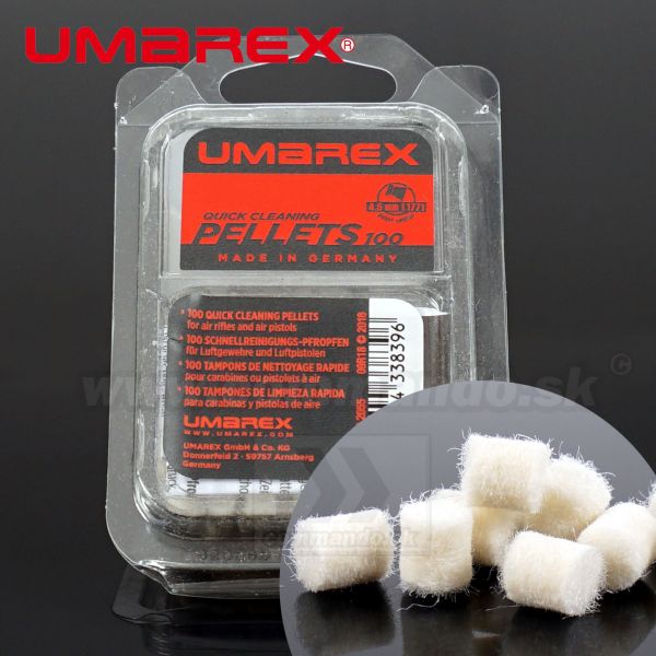 Umarex Pelety na čistenie hlavní 100ks 4,5mm Quick Cleaning Pellets