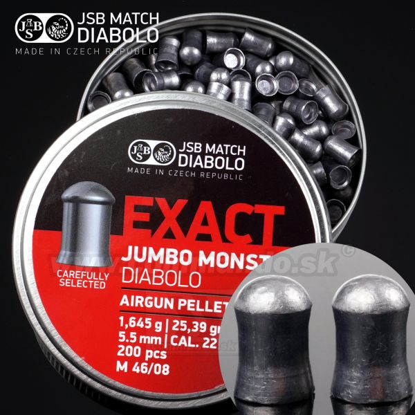 JSB Exact Jumbo Monster 5,52 mm 200ks 1,645g