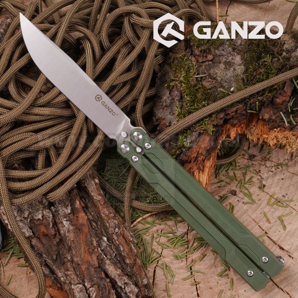 GANZO Firebird motýlik zelený Balisong G766-GR