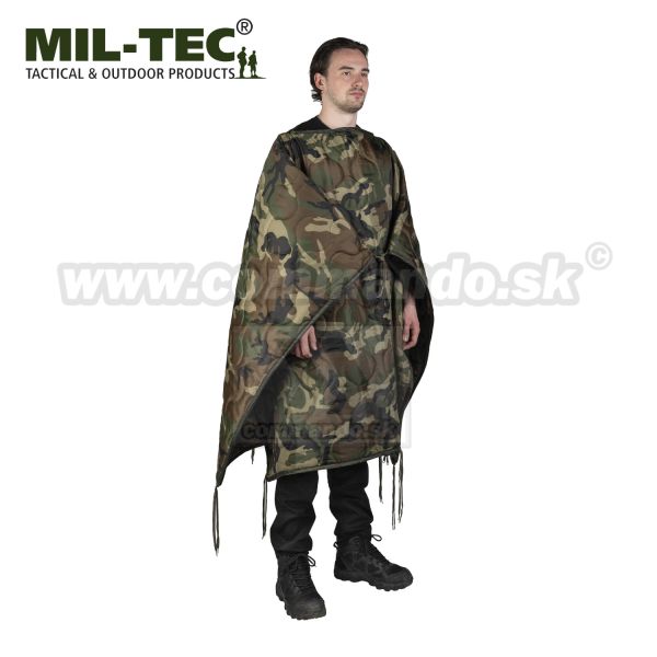 Vložka do ponča multifunkčná, Poncho liner, woodland