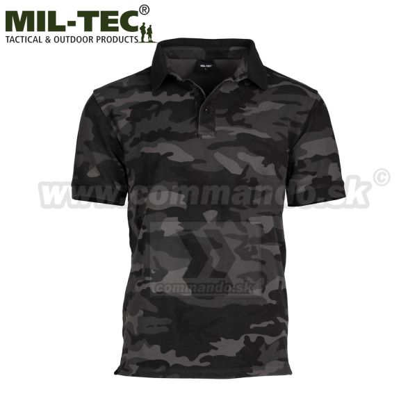 Polokošeľa Prewash CO.Pikee dark camo