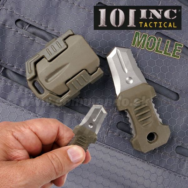 Mini nožík Molle Quick Release Knife Olive JFO10