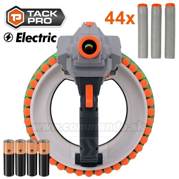 Nerfka TACK PRO CYCLONE AUTO 21cm 44ks šipiek 31064