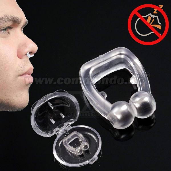 Silikónový magnetický klip proti chrápaniu Anti Snoring Magnetic Clip