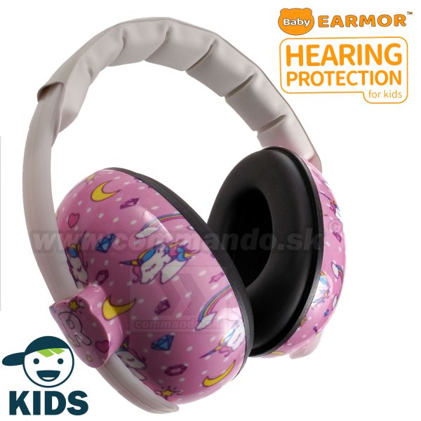 Baby Earmor Pasívne detské slúchadla K01 Magic Princess 22NRR OPSMEN®