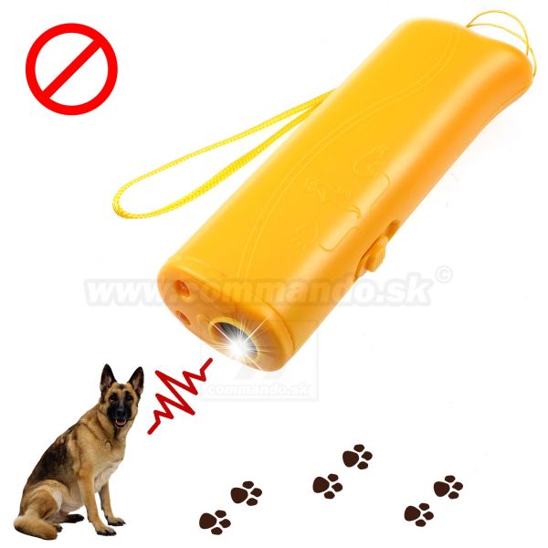 Ultrazvukový prenosný odpudzovač psov a mačiek Dog Chaser Repeller