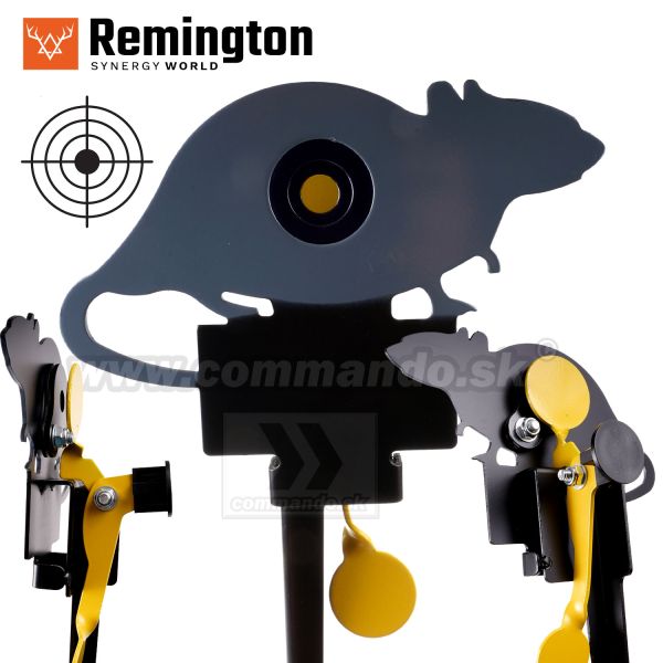 Kovový terč Potkan Airgun Steel Rat Target Remington®