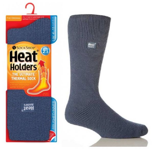 Heat Holders EXTRA TEPLÉ zimné termo ponožky, riflovo modré