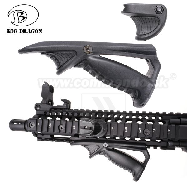 Predná rukoväť Big Dragon BD-8994A BLACK pre RIS 21/22mm