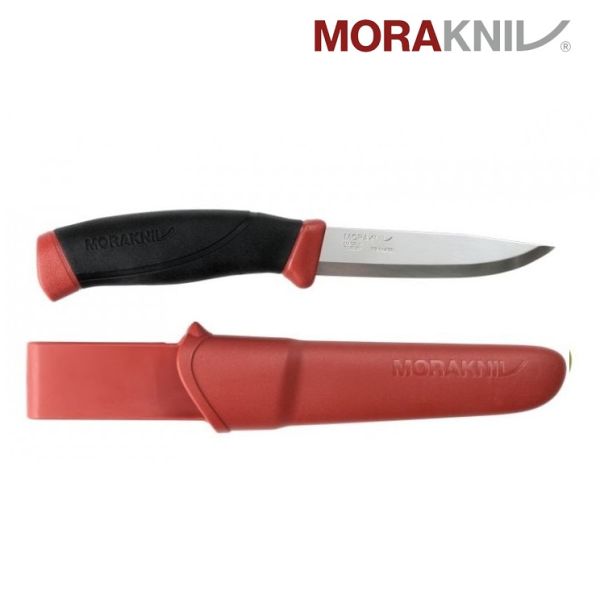 Nôž Morakniv COMPANION STAINLESS STEEL Červený