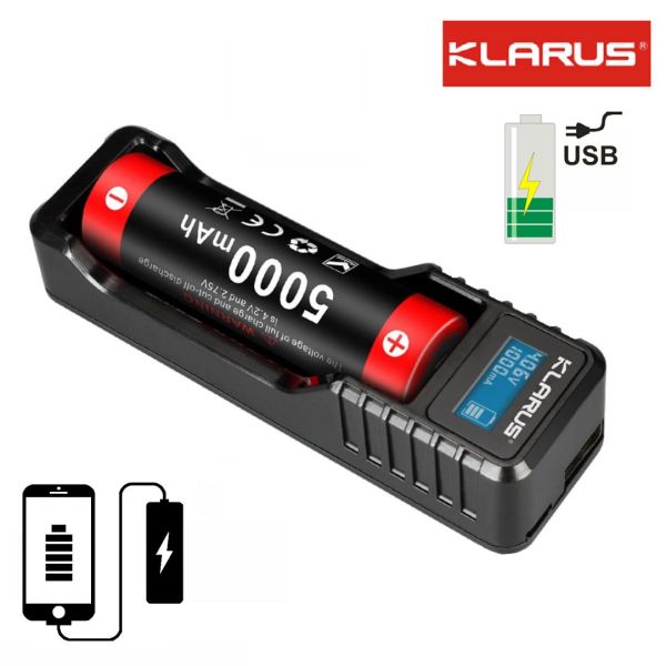 KLARUS inteligentná nabíjačka K1X SMART CHARGER