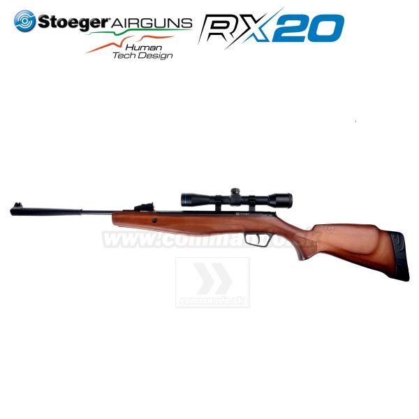 Vzduchovka Airgun STOEGER RX20 DYNAMIC Combo Drevo 4,5mm 17J