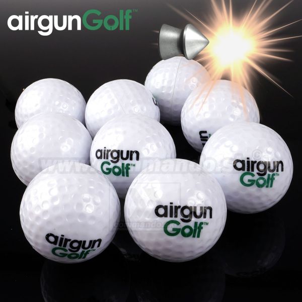 AirgunGolf 9ks akčných terčov Exploding Golf Ball Target