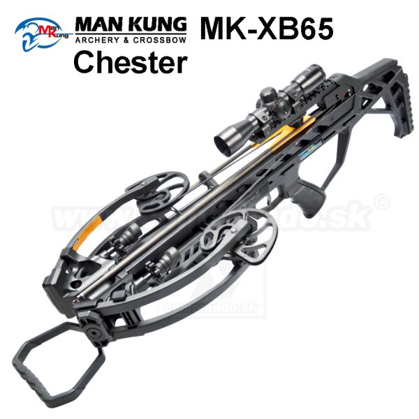Kuša kladková Man Kung MK-XB65 200Lbs CHESTER optika 4x32