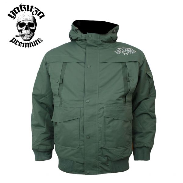 Yakuza Premium winter jacket  zimná bunda 2766 zelená